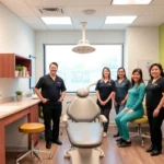Ventura Bright Dental team providing friendly dental care in a modern clinic setting